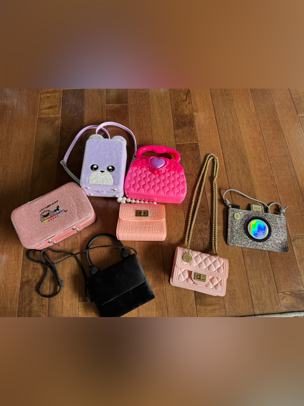 Assorted Kids Mini Handbag Set - Cute Crossbody Purses for Girls